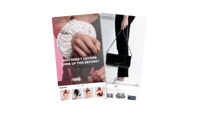 Voorbeeld van collection ads